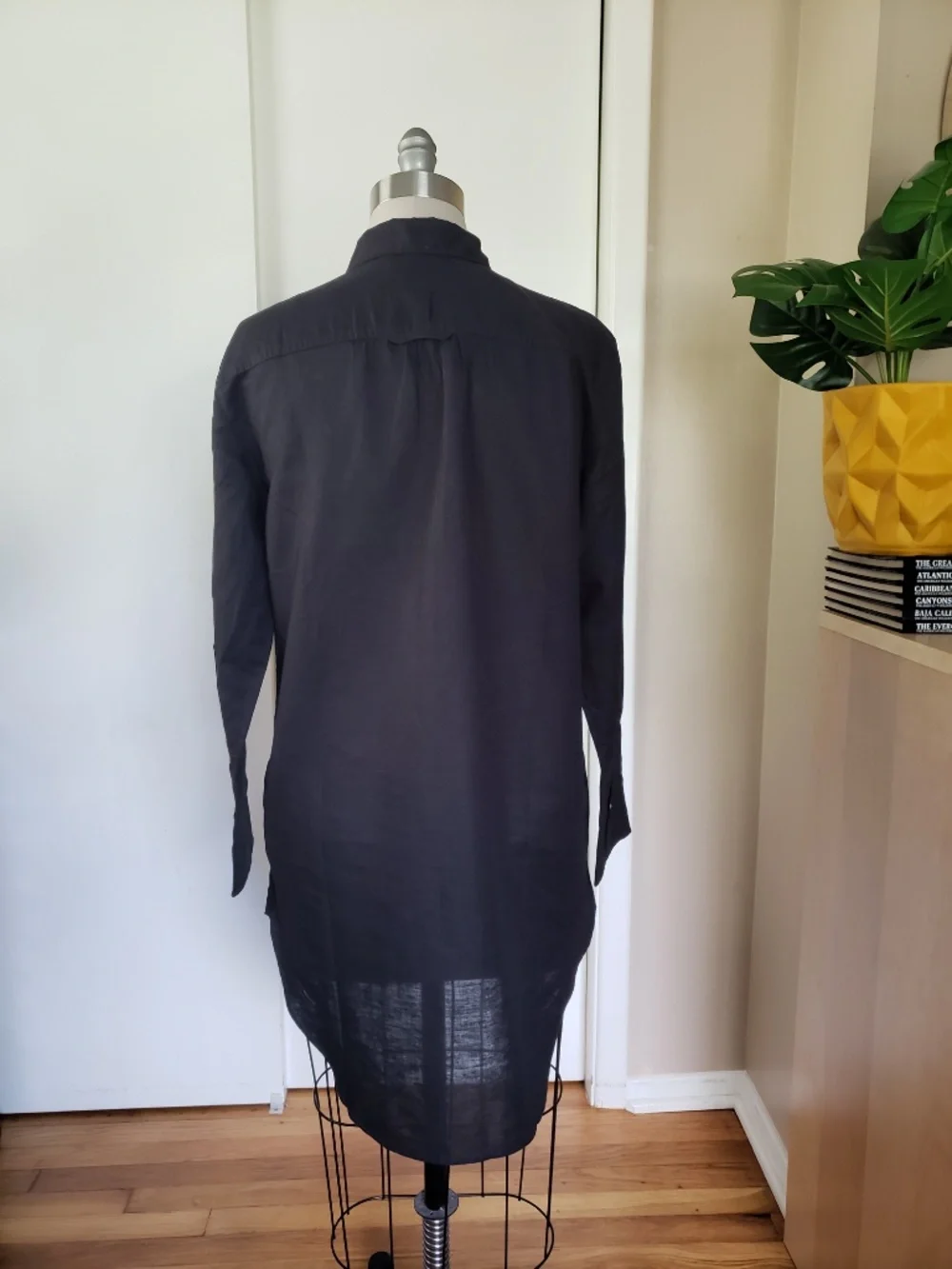 J.Crew Linen Shirt Dress Size Small NEW
